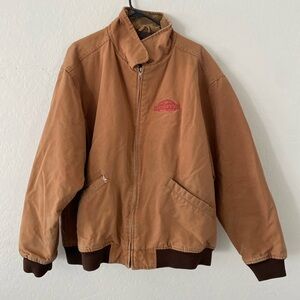 Henderson Men's Tan Bomber Jacket